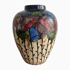 Jugendstil Vase by E. Huber Roethe, 1920s