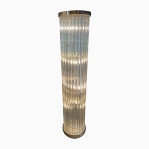 Lámpara de pie de cristal de Murano