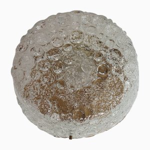 Deckenlampe aus Metall & Bubble Glas von Hillebrand Lighting