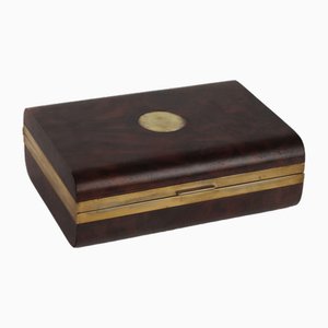 Maple & Walnut Burl Box
