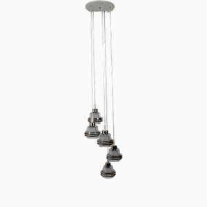 Cascade Chandelier, Former Czechoslovakia, 1960s