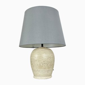 Grande Lampe de Table en Marbre et Travertin dans le style de Fratelli Mannelli, Italie, 1970