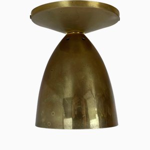 Brass Spot Ceiling Light in the style Gino Sarfatti, Italy, 1950s