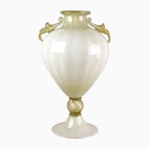 Murano Amphora Vase attributed to Gabbiani Venice, Italy, 2000s