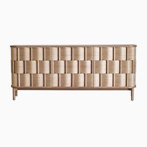 Crédence Weave 196 en Bois de Chêne par Dahlén Lukas
