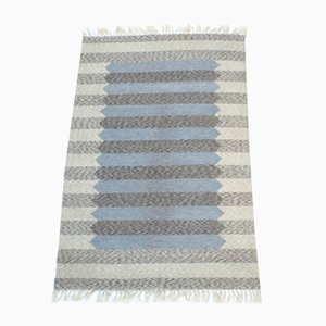 Swedish Flat Weave Röllakan Rug, 1960s