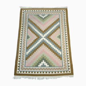 Modern Flat Weave Kelim Rug