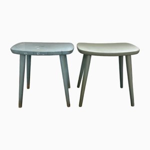 Set of Palle Stools by Yngve Ekström for Stolab, Sweden, 1950s
