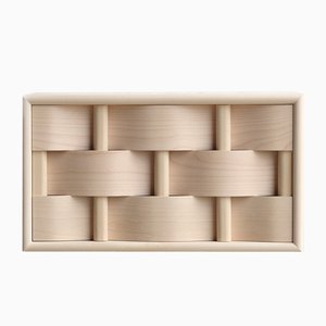 Weave Bedside Table in Birch Wood by Dahlén Lukas