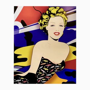 Danuta Dabrowska-Siemaszkiewicz, Monroe, Stampa su carta, inizio XXI secolo, Serigrafia e carta