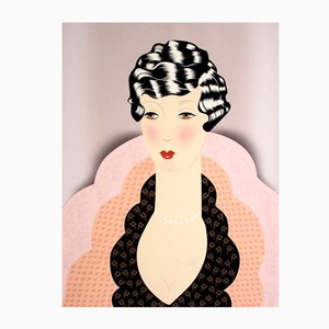 Danuta Dabrowska-Siemaszkiewicz, Meret, 2012, Screen Print & Paper