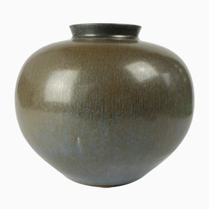 Vaso Berndt Friberg in smalto blu nero
