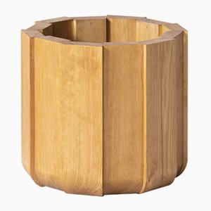 Kugge41 Flower Pot in Pine by Dahlén Lukas