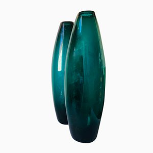 Greenland Torpedo Vasen von Per Lutken für Holmegaard, Denmark, 1960er, 2er Set