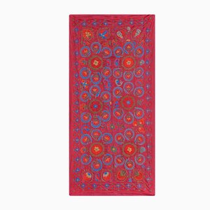 Suzani Embroidered Silk Tapestry