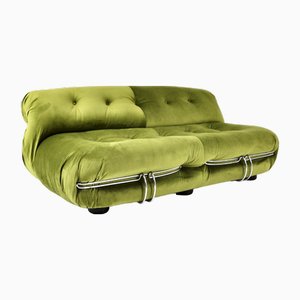 Sofá Soriana de Afra & Tobia Scarpa para Cassina, años 70