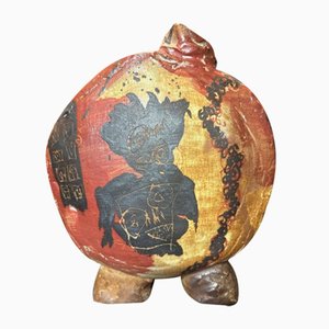 Ceramic Gourd Vase by Fred Garcia for La Borne, 1990s