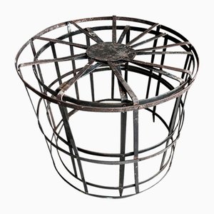 Late 19th Century Brazier Clothes Drying Racks in Wrought Iron, 1890s, Set of 2
