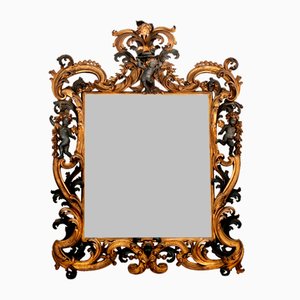 Baroque Wood Lombard Area Frames, 1800s, Set of 2