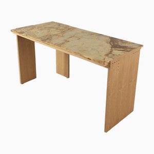 Desk in Oak & Onyx