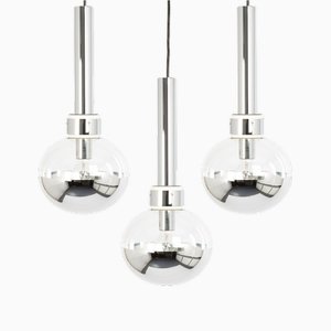 Large Pendant Light attributed to Motoko Ishii for Staff Leuchten, Germany, 1970s