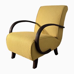 Sillón Art Déco de Jindrich Halabala, años 40