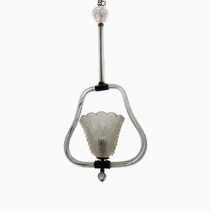 Lampada in vetro di Murano, anni '50