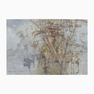 Jerzy Duda-Gracz, Krasnobród, Rememberance - 2496, 1999, Oil & Oil on Board