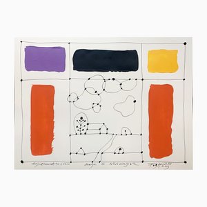 Andrzej Fogtt, Road to Nowoberezowo, 2003, Ink & Acrylic & Paper