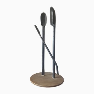 Escultura de metal de la Piedad de Bonne Ten Kate, años 2000