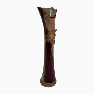 Soliflore Vase from Didier Potelune, La Borne, 1990s