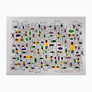 Andrzej Fogtt, Painter of Standing Houses, 2003, Ink & Acrylic & Paper