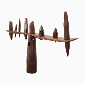 The Tree of Seven Possibilities aus der Amazonia Series Sculpture in Wood von Elvio Becheroni, 1992
