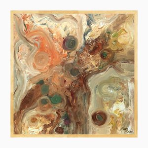 Ellis Ella, Energy Swirl, 2008, óleo y óleo sobre lienzo y lienzo