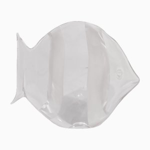 Scultura di pesce in vetro di Murano di Seguso, anni '60