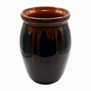 Bulbous Vase with Gradient Glaze, 1920s
