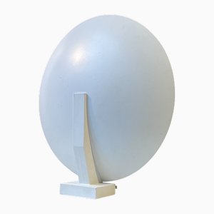 Minimalist White Wall Sconce by Pierre Disderot, 1980s