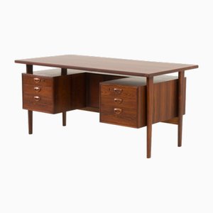 Executive Rosewood Desk Model 59 from Feldballes Möbelfabrik, Denmark, 1960s