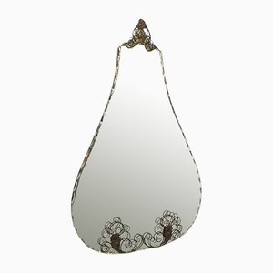Mid-Century Modern Italian Wall Mirror, 1960s