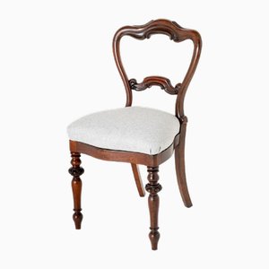 Chaises de Salle à Manger Victoriennes à Dossier Ballon, 1850s, Set de 2