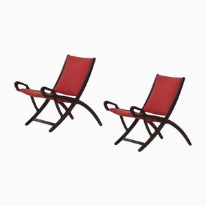Gio Ponti zugeschriebene Ninfea Stühle für Brevetti Reguitti, Italien, 1958, 2er Set