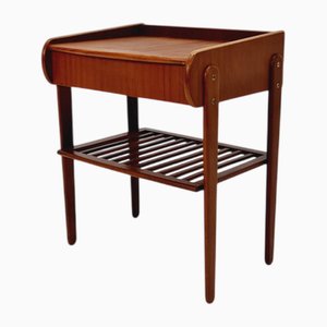 Mid-Century Danish Teak Nightstand by Gunni Omann, 1960s