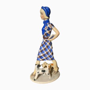 Miss Zizì in ceramica di Lenci, anni '20