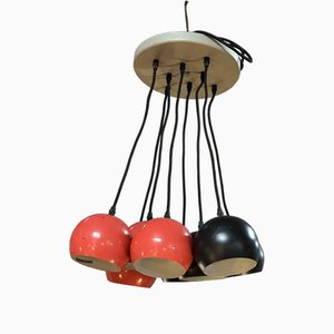Eyeball Eight-Lights Pendant, 1970s