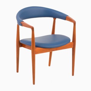 Dänischer Mid-Century Schreibtischstuhl aus Teak, 1960er