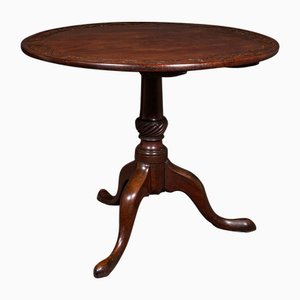 Antique English Display Table in Walnut