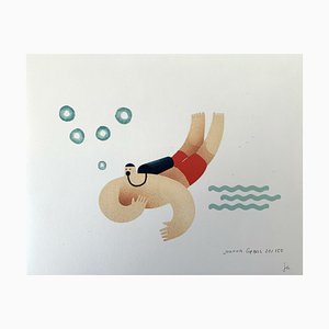 Joanna Gebal, Passions IV, 2019, Digital Print & Screen Print & Paper