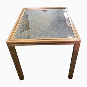 Art Deco Glass Coffee Table by Pierre Vandel