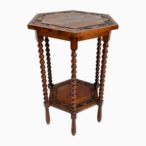 Vintage Bobbin Side Table