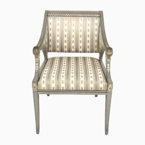 Gustavien Armchairs by Lysberg & Hansen A/S, Bredgade, Copenhagen, Denmark, 1920s, Set of 4